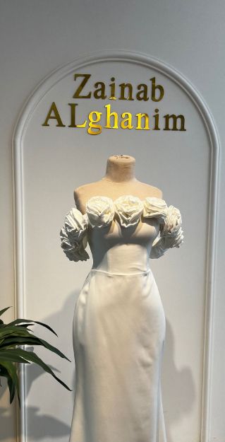 صورة فستان عقد 